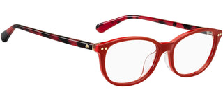 Kate Spade EVANGELINE/F women Red Geometric Eyeglasses