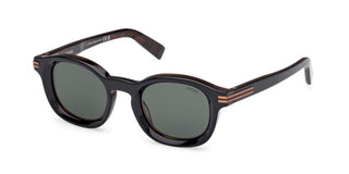 Ermenegildo Zegna EZ0229 unisex Black Round Sunglasses