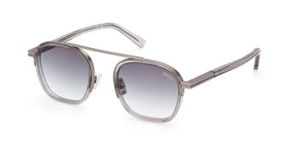 Ermenegildo Zegna EZ0231 unisex Grey Geometric Sunglasses