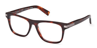 Ermenegildo Zegna EZ5267 unisex Havana Squared Eyeglasses