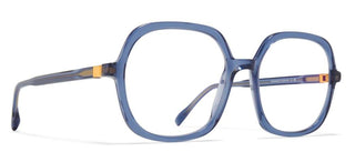 Mykita FARAH unisex Blue Geometric Eyeglasses