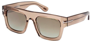 Tom Ford FAUSTO FT 0711 unisex Brown Geometric Sunglasses