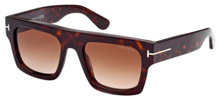 Tom Ford FAUSTO FT 0711 unisex Havana Geometric Sunglasses