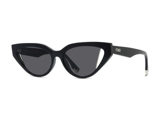 FENDI FE40009I women Black Cat Eye Sunglasses