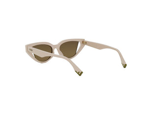 FENDI FE40009I women Brown Cat Eye Sunglasses