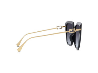 FENDI FE40012U women Black Butterfly Sunglasses