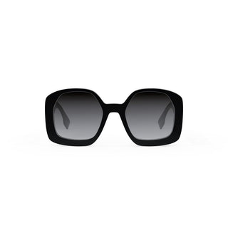 FENDI FE40048U women Black Geometric Sunglasses