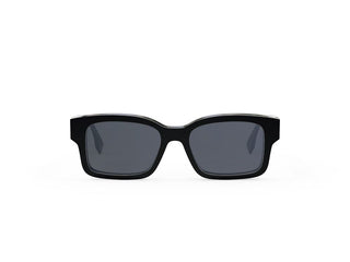 FENDI O'Lock FE40050I women Black Rectangle Sunglasses