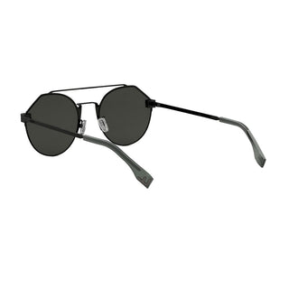 FENDI FE40060U men Black Round Sunglasses