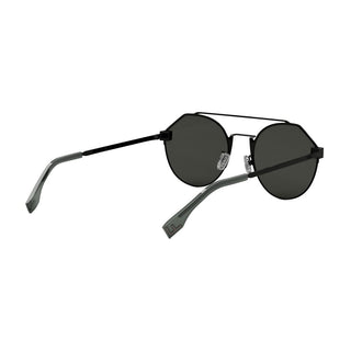 FENDI FE40060U men Black Round Sunglasses