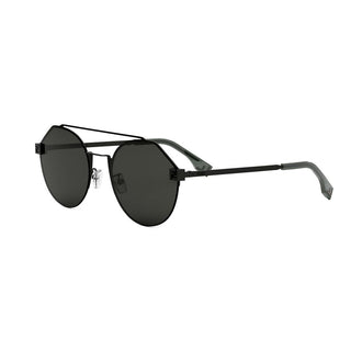 FENDI FE40060U men Black Round Sunglasses