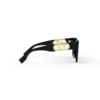 FENDI FE40063I women Black Squared Sunglasses