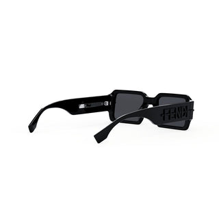 FENDI FE40073U men Black Rectangle Sunglasses