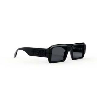 FENDI FE40073U men Black Rectangle Sunglasses