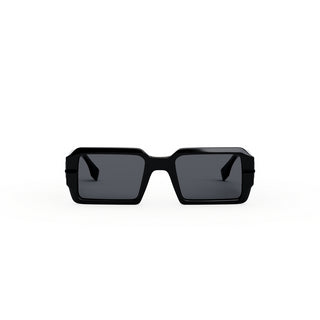 FENDI FE40073U men Black Rectangle Sunglasses