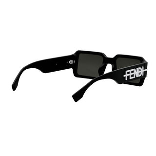 FENDI FE40073U men Black Rectangle Sunglasses