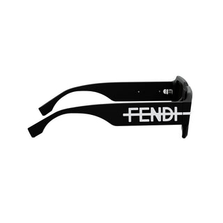 FENDI FE40073U men Black Rectangle Sunglasses