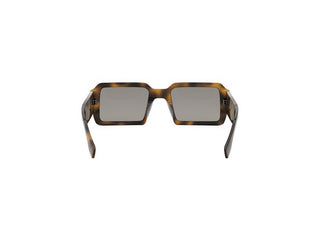 FENDI FE40073U men Havana Geometric Sunglasses