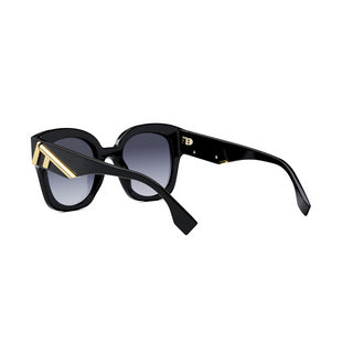 FENDI FE40098I women Black Squared Sunglasses