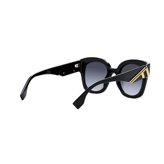 FENDI FE40098I women Black Squared Sunglasses