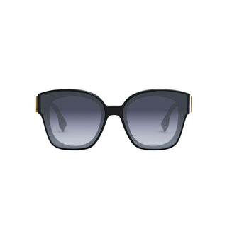 FENDI FE40098I women Black Squared Sunglasses