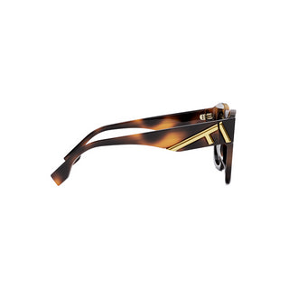 FENDI FE40098I women Havana Squared Sunglasses