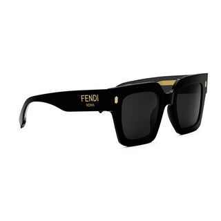 FENDI FE40101I women Black Squared Sunglasses