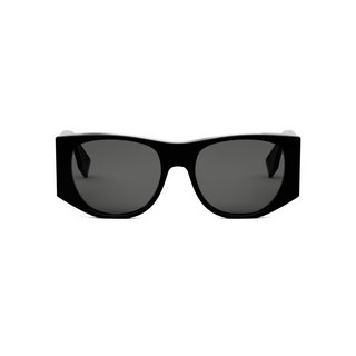 FENDI FE40109I women Black Oval Sunglasses