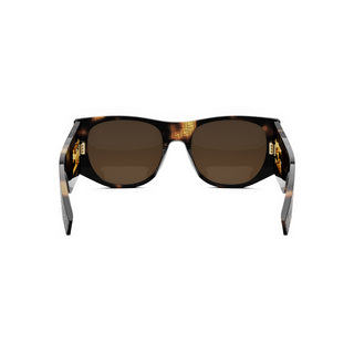 FENDI FE40109I women Havana Oval Sunglasses