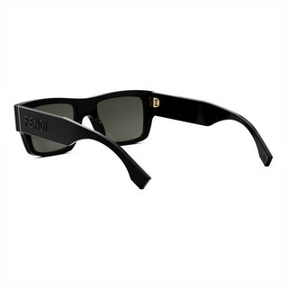 FENDI FE40118I men Black Rectangle Sunglasses