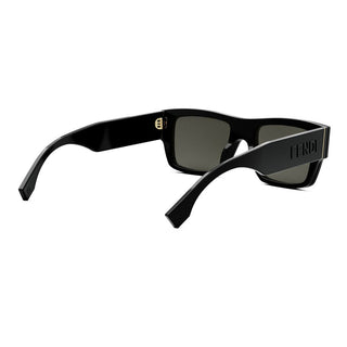 FENDI FE40118I men Black Rectangle Sunglasses