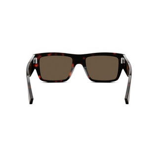 FENDI FE40118I men Havana Rectangle Sunglasses