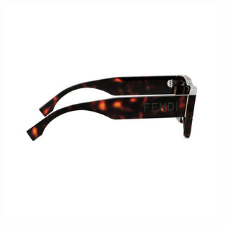 FENDI FE40118I men Havana Rectangle Sunglasses