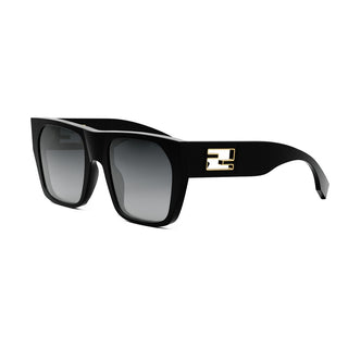 FENDI FE40124I women Black Squared Sunglasses