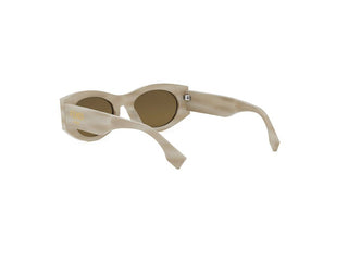 FENDI Fendi Roma FE40125I women Brown Oval Sunglasses