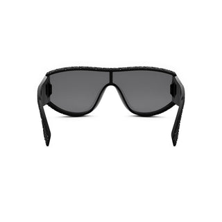 FENDI FE40128I men Black Shield Sunglasses