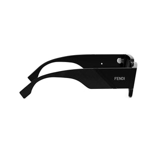 FENDI FE40131I men Black Rectangle Sunglasses