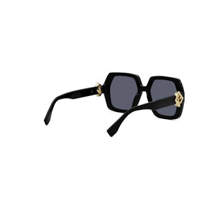 FENDI FE40139I women Black Oversize Sunglasses