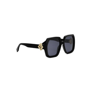 FENDI FE40139I women Black Oversize Sunglasses