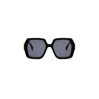 FENDI FE40139I women Black Oversize Sunglasses