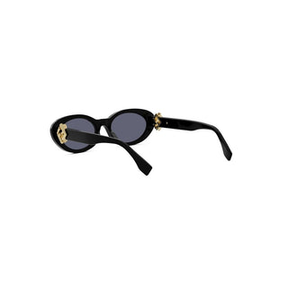 FENDI FE40140U women Black Oval Sunglasses