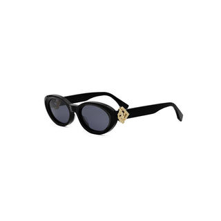 FENDI FE40140U women Black Oval Sunglasses