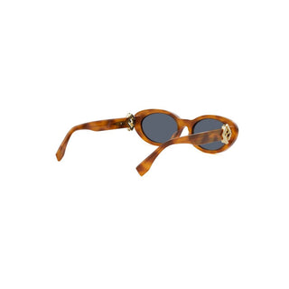 FENDI FE40140U women Havana Oval Sunglasses