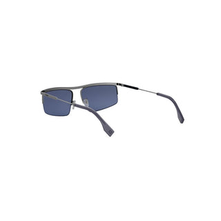 FENDI FE40141U men Silver Geometric Sunglasses