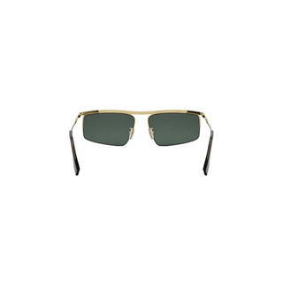 FENDI FE40141U men Yellow Geometric Sunglasses