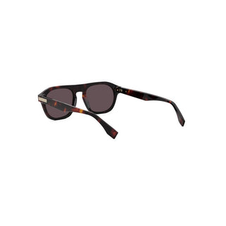 FENDI FE40143I men Havana Rectangle Sunglasses