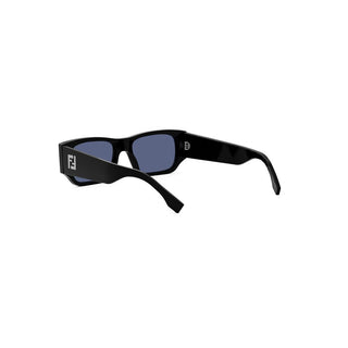 FENDI FE40144I men Black Rectangle Sunglasses