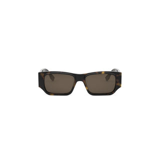 FENDI FE40144I men Havana Rectangle Sunglasses