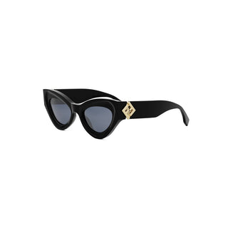 FENDI FE40146I women Black Cat Eye Sunglasses