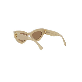 FENDI FF Diamonds FE40146I women Brown Cat Eye Sunglasses